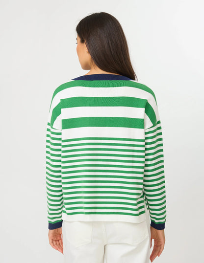 Stella + Gemma High Street Jumper - Grass