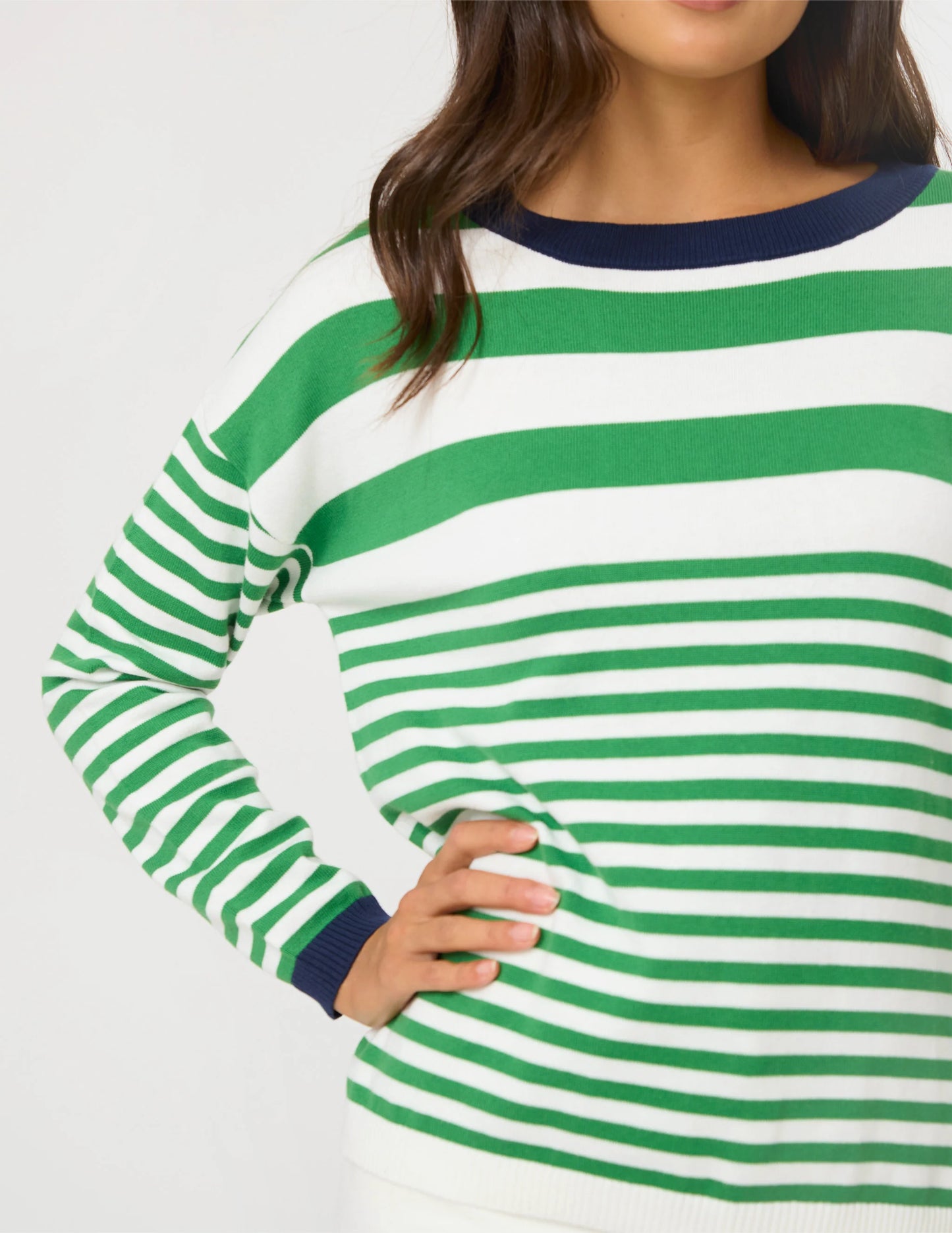 Stella + Gemma High Street Jumper - Grass
