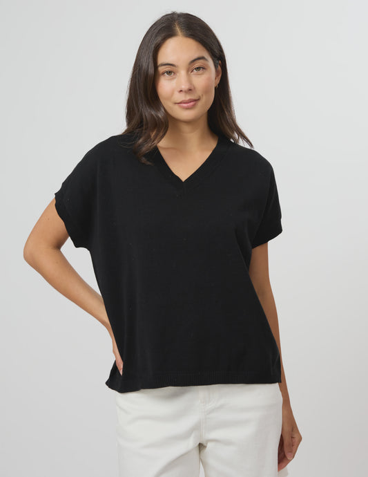 Stella + Gemma Lily Top - Black
