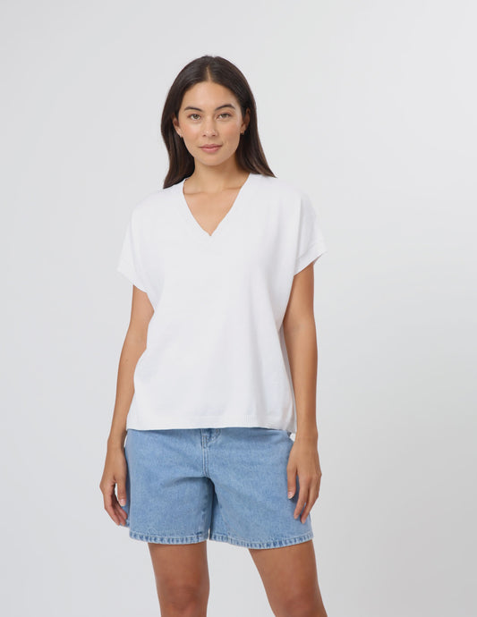 Stella + Gemma Lily Top - White