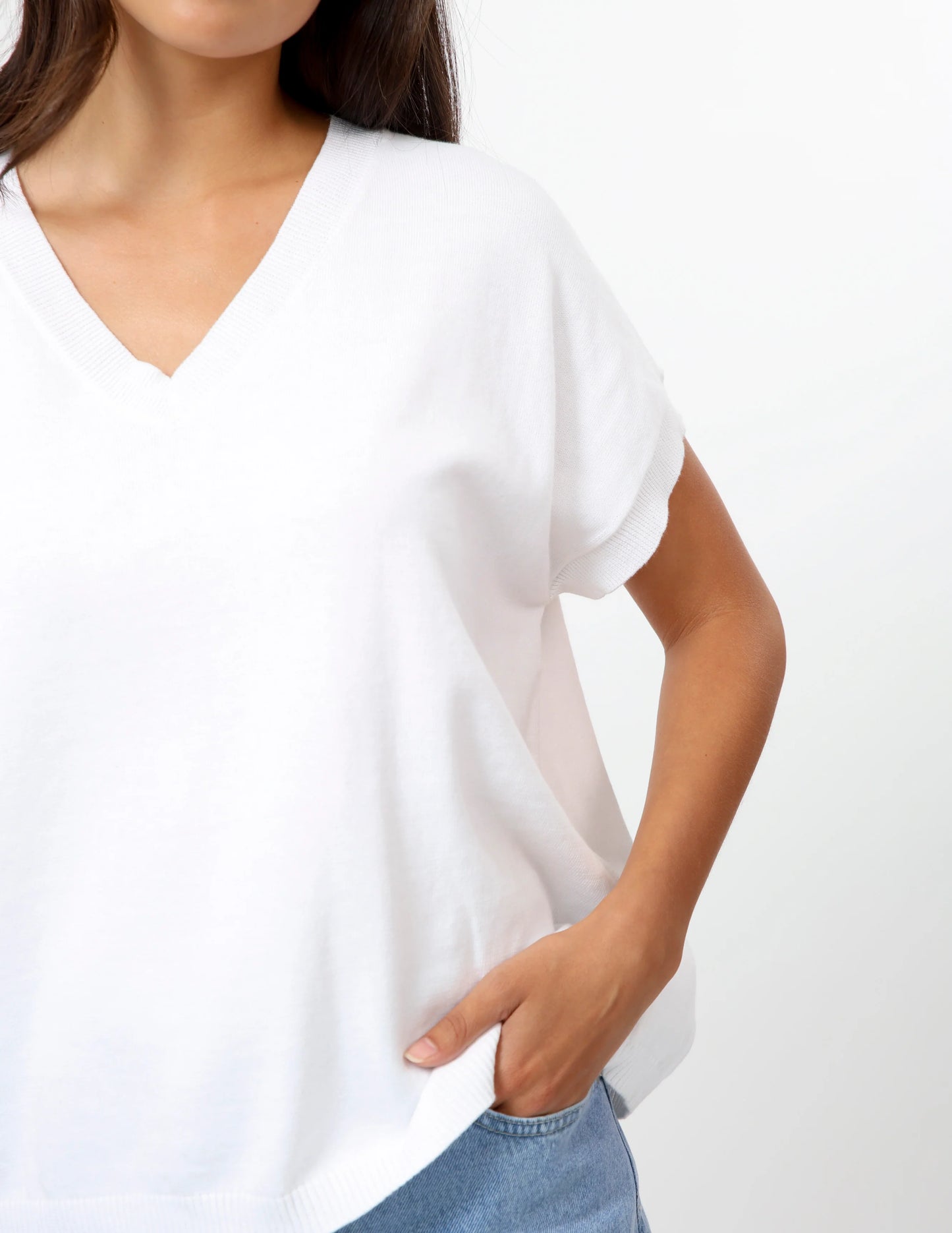 Stella + Gemma Lily Top - White