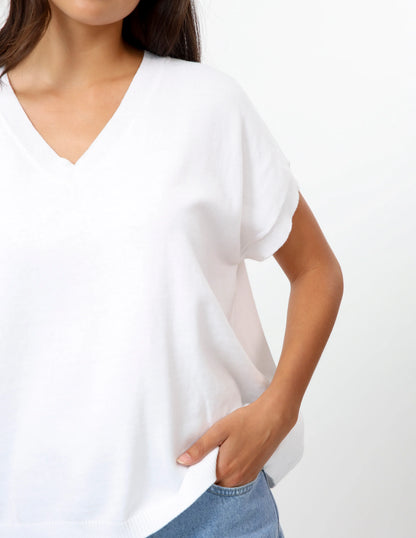 Stella + Gemma Lily Top - White