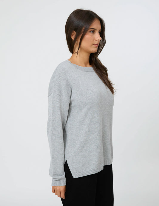 Stella + Gemma High Street Jumper - Grey Marle