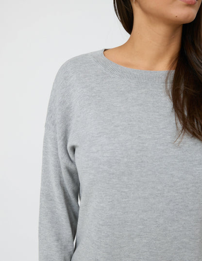 Stella + Gemma High Street Jumper - Grey Marle