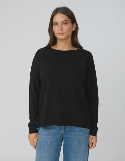 Stella + Gemma High Street Jumper - Black