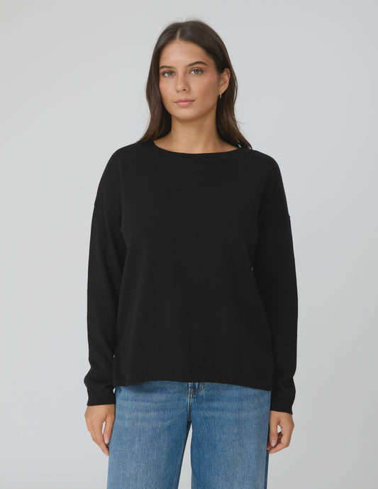 Stella + Gemma High Street Jumper - Black