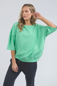 Elm Mazie Sweat - Neon Mint