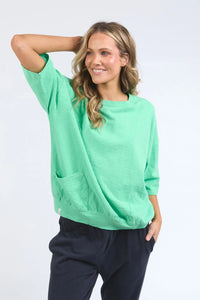 Elm Mazie Sweat - Neon Mint