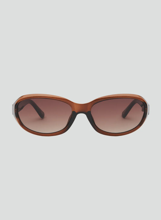 Otra Eyewear Sunglasses - Elsa Trans Maple/Brown Fade