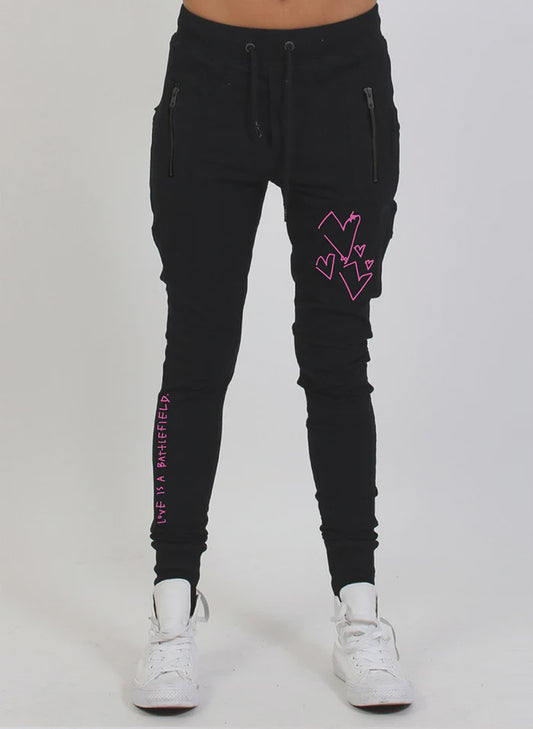 Federation Escape Trackies Battlefield - Black/Pink