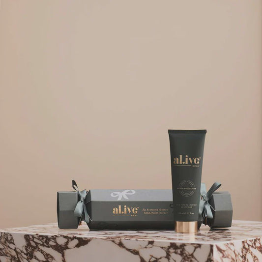 al.ive Hand Cream Cracker - Fig & Toasted Chestnut