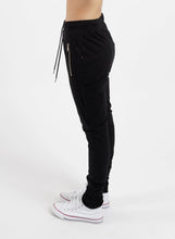 Load image into Gallery viewer, Federation Escape Trackies - Black with Silver Zip
