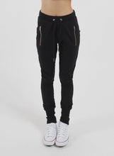 Load image into Gallery viewer, Federation Escape Trackies - Black with Silver Zip
