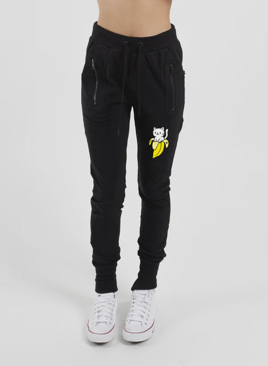 Federation Escape Trackies - Black Banana Cat