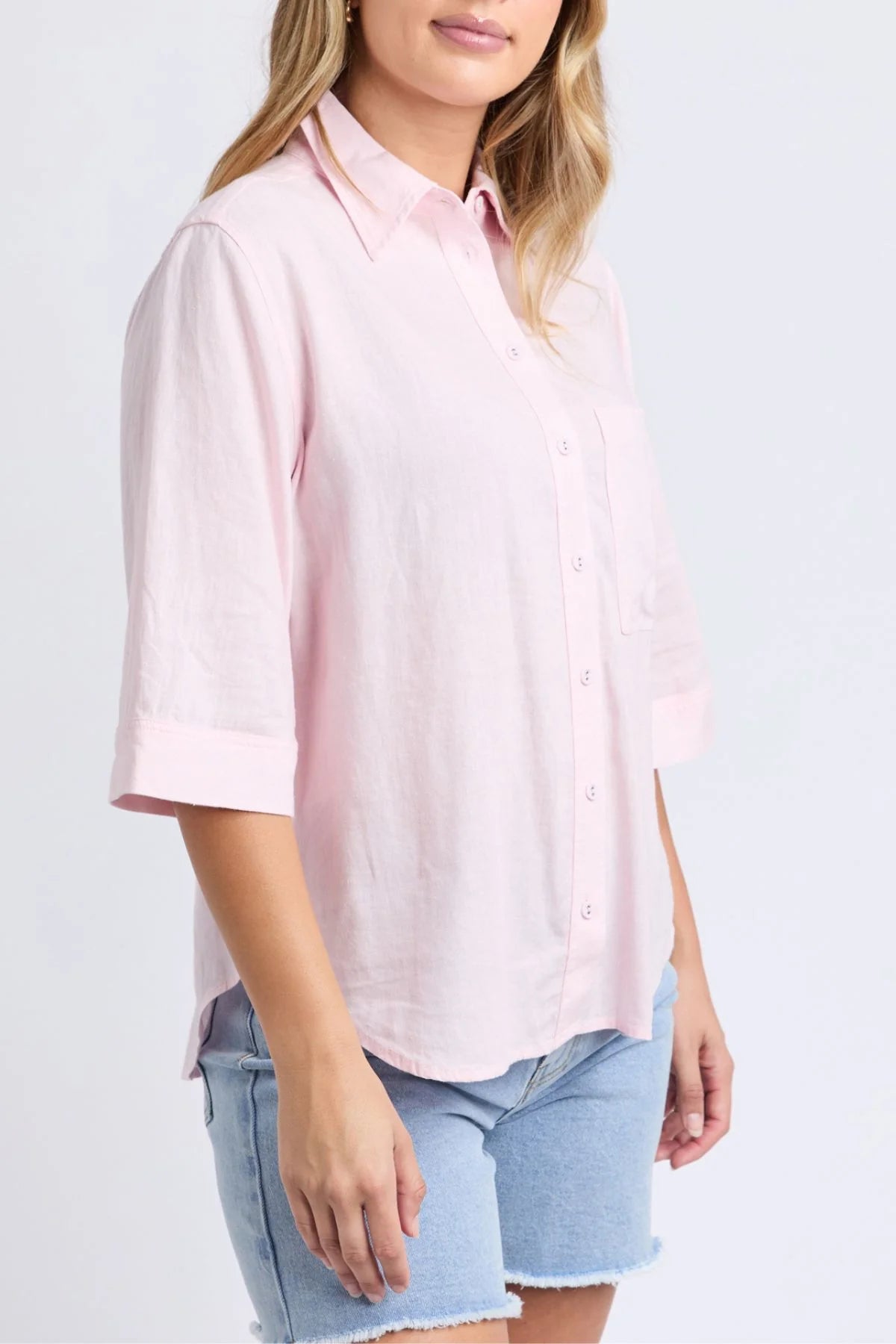 Foxwood Leah Shirt - Pale Pink
