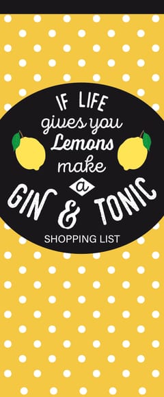 Image Gallery Shopping List Magnetic