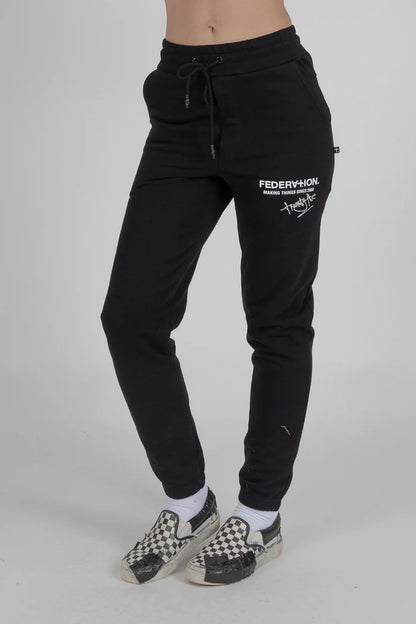 Federation Game Trackie Signed 25 Print - Black