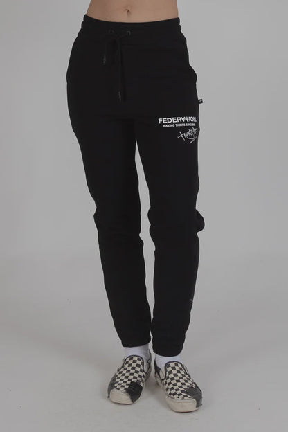 Federation Game Trackie Signed 25 Print - Black