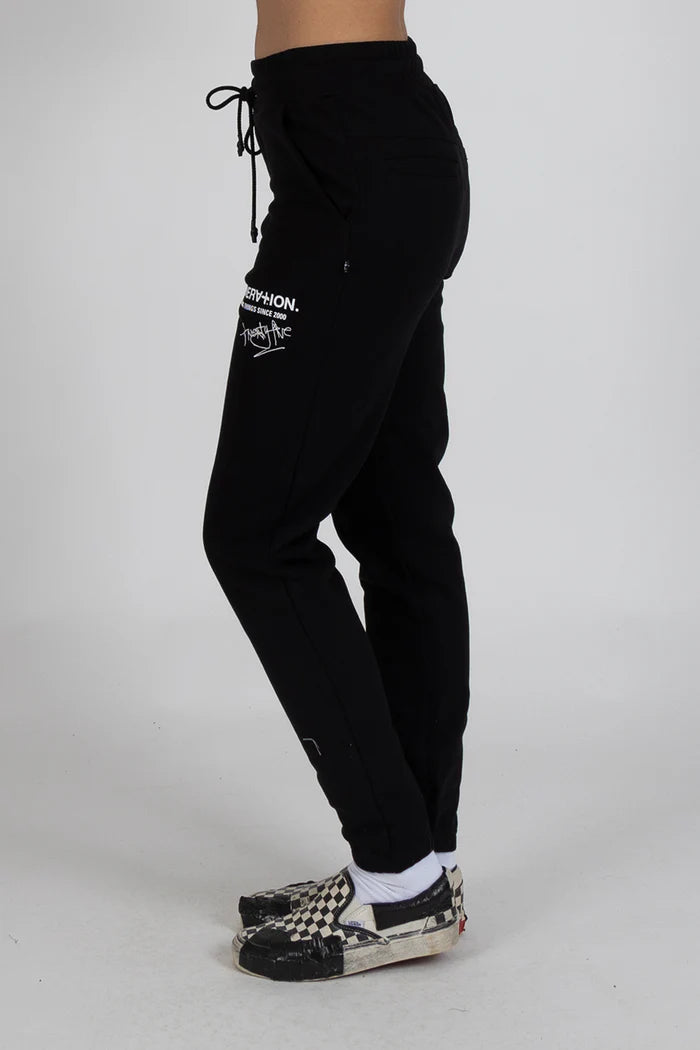 Federation Game Trackie Signed 25 Print - Black