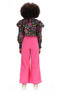 Charlo Giselle Cotton Pant Pink