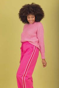 Charlo Giselle Cotton Pant Pink