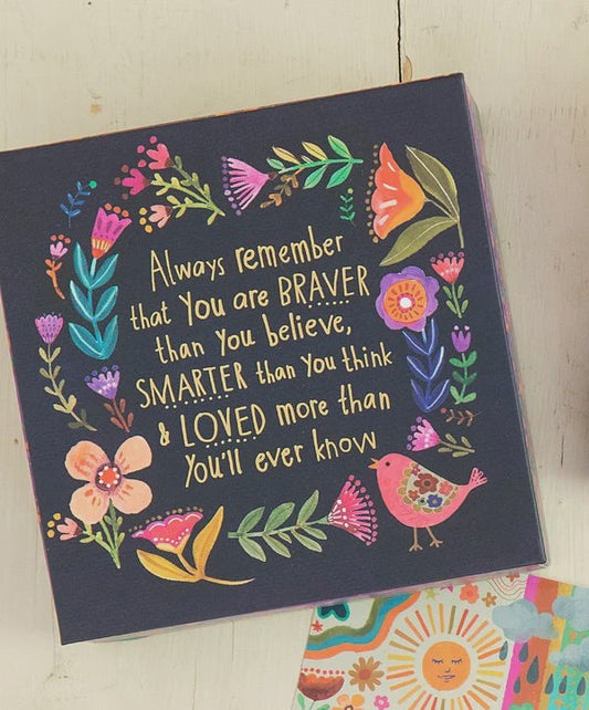 Artisanal Happy Box - Always Remember - EMPTY
