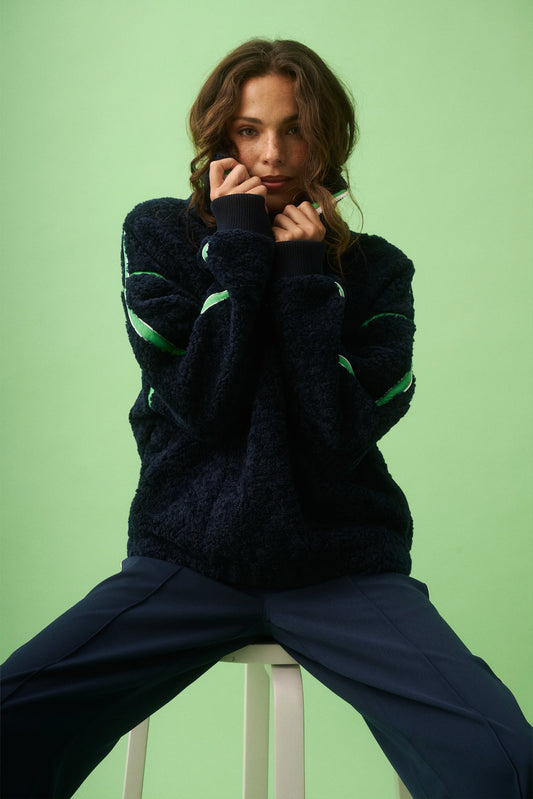 Cartel & Willow Margot Pullover - Marine