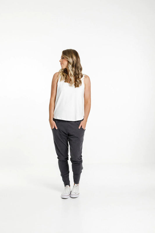 Homelee Apartment Pants Stonewash