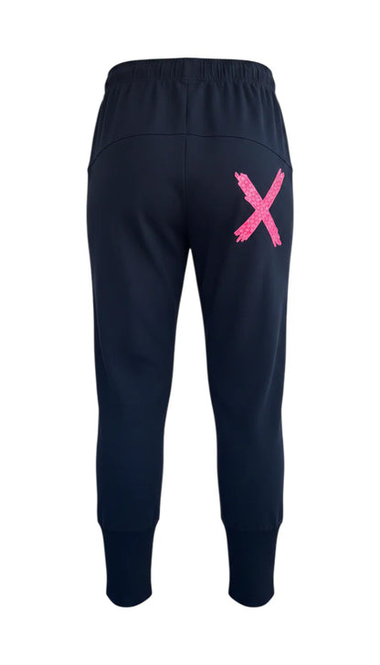Homelee Apartment Pants - Winter Weight - Black with  Cupid Pop X”