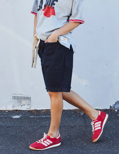 Hammill & Co Weekend Stretch Denim Short - Black