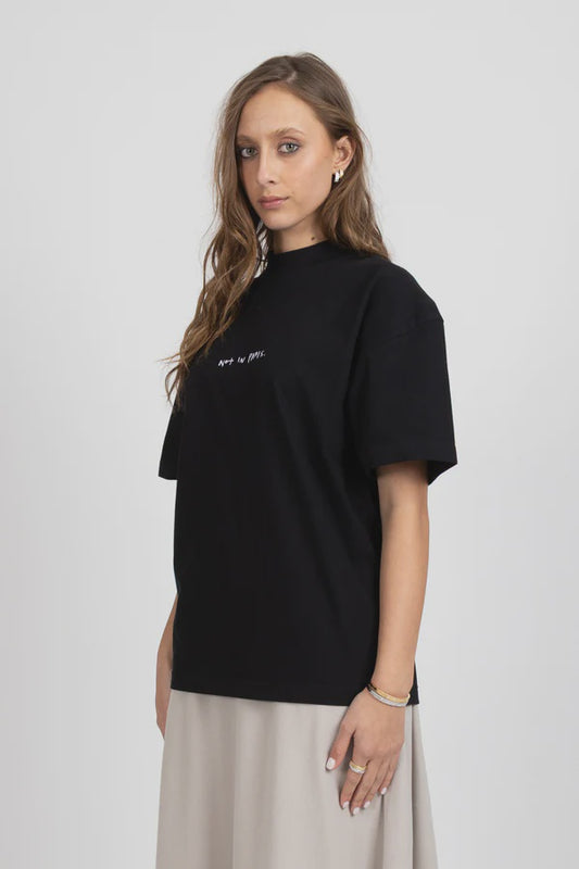 Federation Heavy Tee - Not Paris - Black