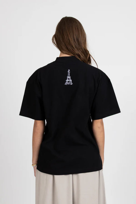 Federation Heavy Tee - Not Paris - Black