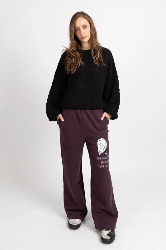 Federation Honeycomb Knit - Black