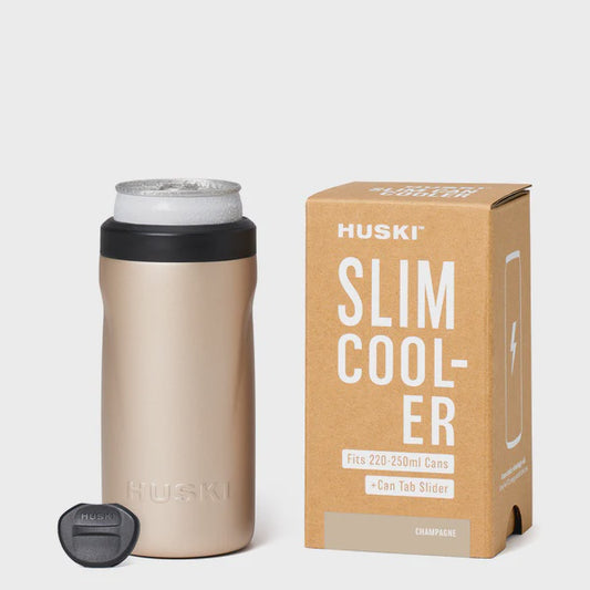 Huski Slim Can Cooler - Champagne