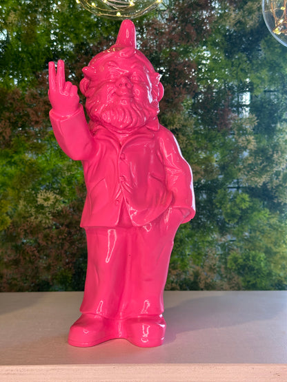 Gnome One Hand Pulling the Fingers!!