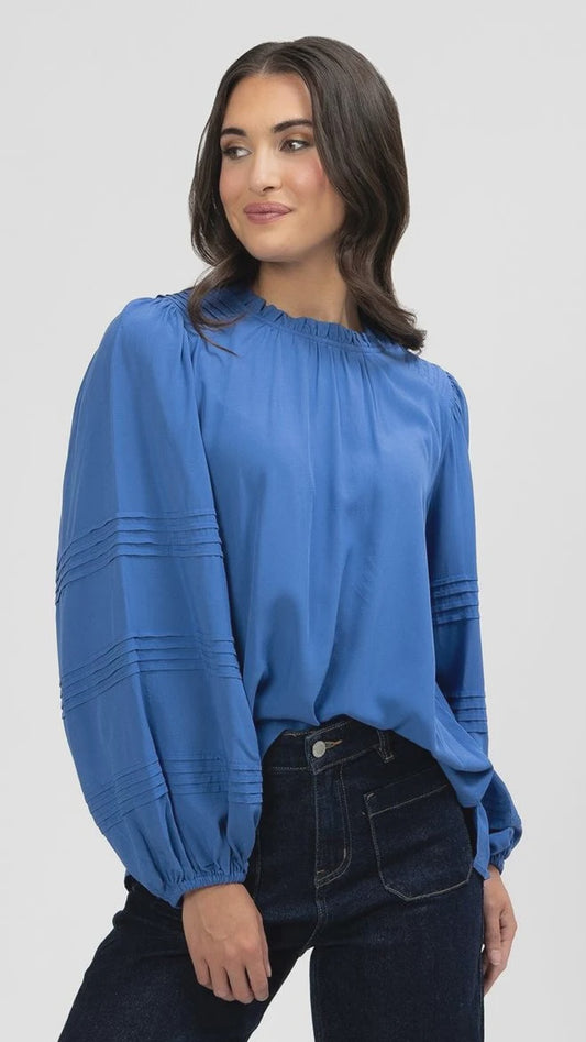 Seeking Lola Frankie Top - Sapphire
