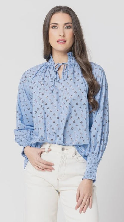 Leila + Luca Encourage Top - Denim Daisy