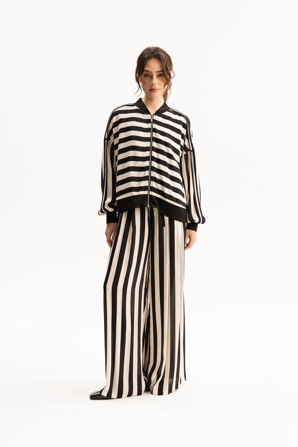 Blacklist Cora Bomber - Stripe