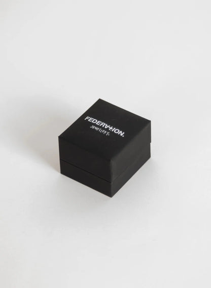 Federation Engage Me Earrings - Silver/Black