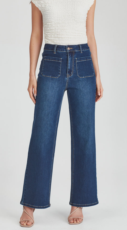 Junkfood  Libby Jeans - Dark Blue