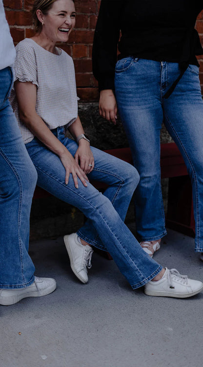 Junkfood  Harri SHORT STUFF Jeans - San Francisco Blue