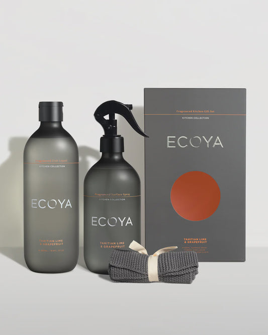 Ecoya Tahitian Lime & Grapefruit Kitchen Gift Set