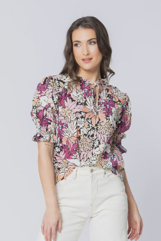 Leila + Luca Honey Blouse - Dreamy Bloom