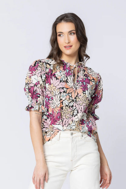 Leila + Luca Honey Blouse - Dreamy Bloom