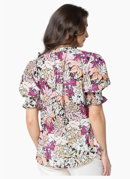 Leila + Luca Honey Blouse - Dreamy Bloom