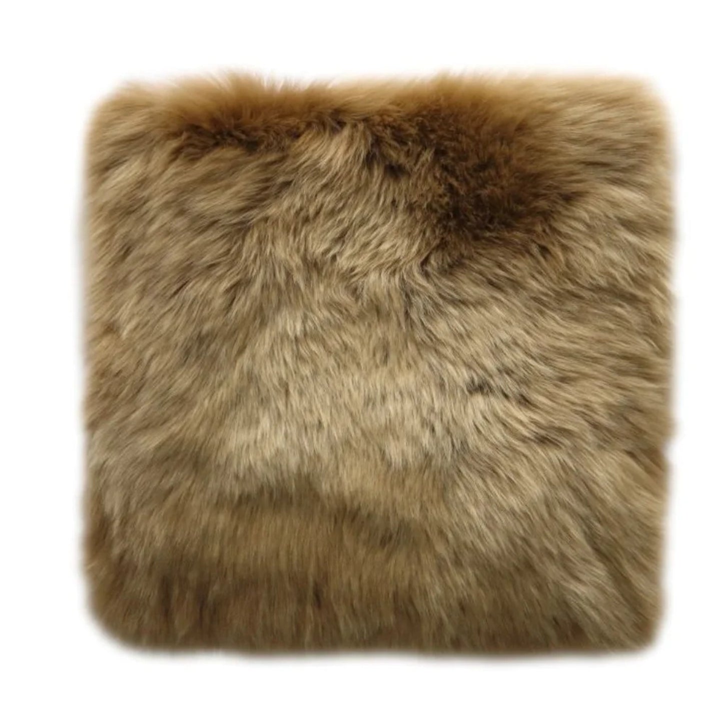 Fibre Longwool Sheepskin Seat Plate Square • Butterscotch