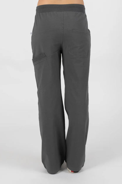 Federation Loose Leg Escape Trackies - Coal/Silver