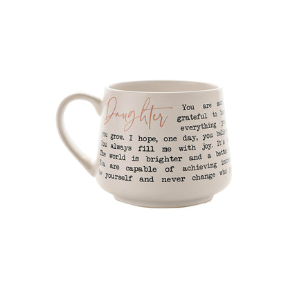 Carolina Moments Stoneware Mug - Daughter