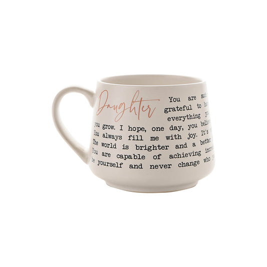 Carolina Moments Stoneware Mug - Daughter