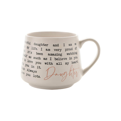 Carolina Moments Stoneware Mug - Daughter